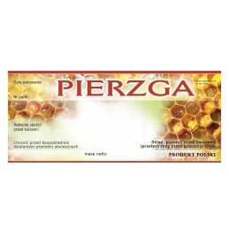 pakelis bičių duonelės etikečių (50 vnt)!!!!