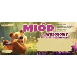 viržių medaus etiketės