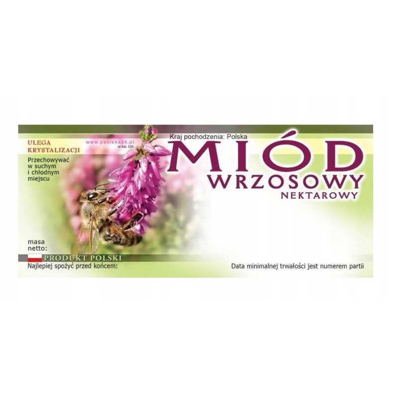 viržių medaus etiketė