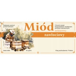 auksaspalvio medaus etiketės