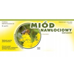 auksaspalvio medaus etiketė