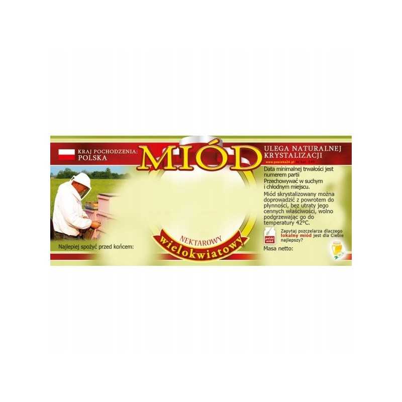 Siūlome lipnias etiketes - 100 vnt - labai geras produktas - tinka dideliems ir mažiems stiklainiams!!!