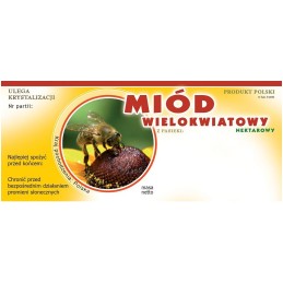 Siūlome lipnias etiketes kelių žiedų medui, labai geras produktas!!!