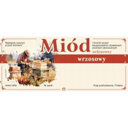 Etiketės iš bityno viržių medui e277