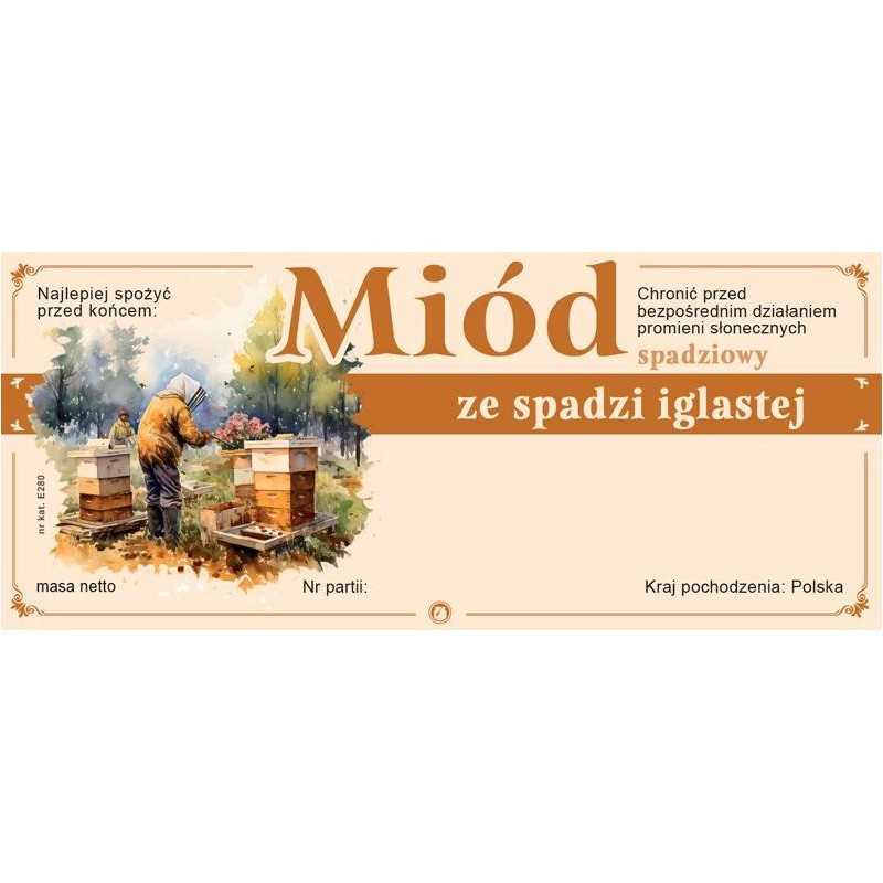 Lipčiaus medaus etiketės iš bityno e280