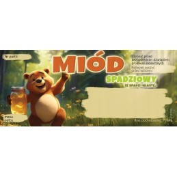 Etiketės su meškiuku lipčiaus spygliuočiui e1371