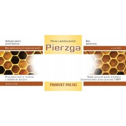 Siūlome lipnias etiketes - bičių duonelę - 50 vnt - labai geras produktas!!!