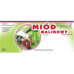 Siūlome lipnias etiketes aviečių medui, labai geras produktas!!!