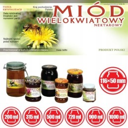 Lipni etiketė 116x50mm - 100 vnt.