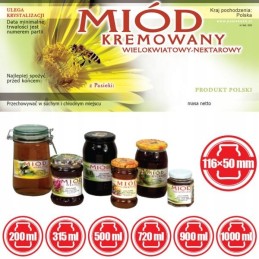 Lipni etiketė 116x50mm - 100 vnt.