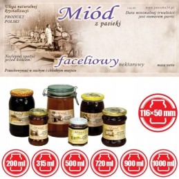 Lipni etiketė facelijų medui - 100 vnt.