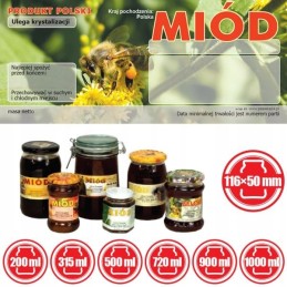 Lipni etiketė 116x50mm - 100 vnt.