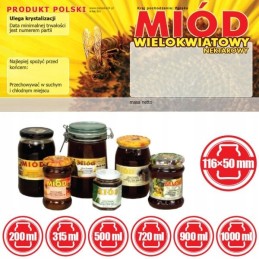 Lipni etiketė 116x50mm - 100 vnt.