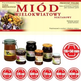 Lipni etiketė 116x50mm - 100 vnt.