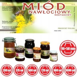 Lipni etiketė 116x50mm - 100 vnt.