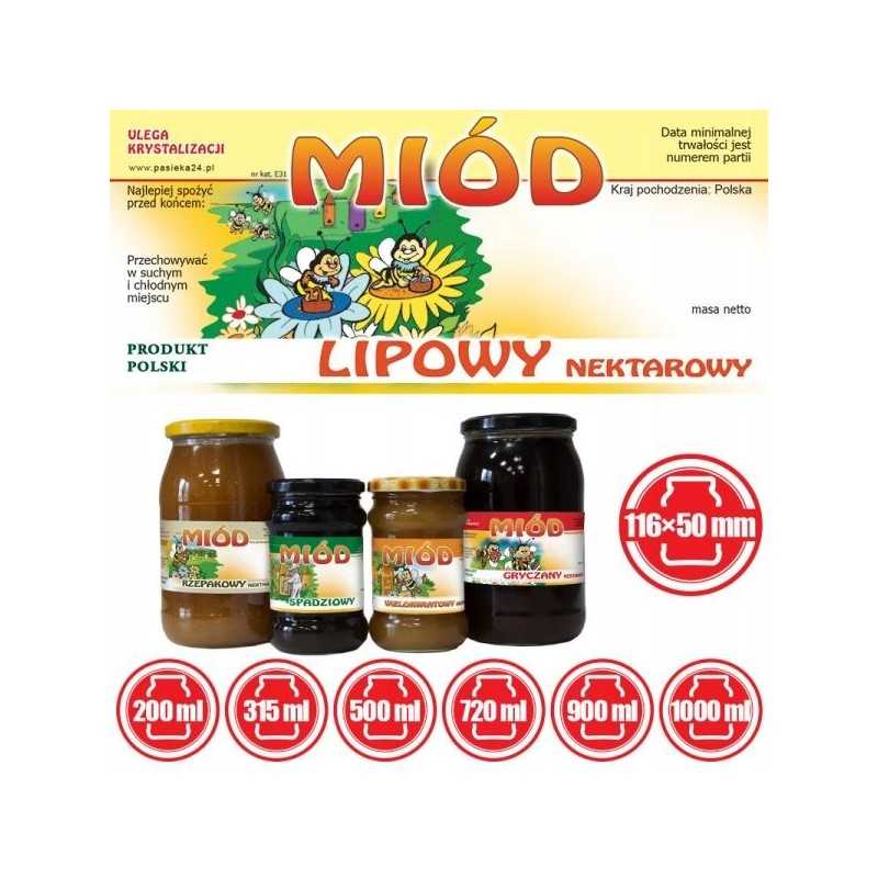 Lipni etiketė 116x50mm - 100 vnt.