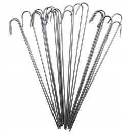 Metaliniai smeigtukai įvairių tipų agrotekstilei, agrotekstilei ir geotekstilei tvirtinti prie žemės, taip pat smeigtukai kurmių