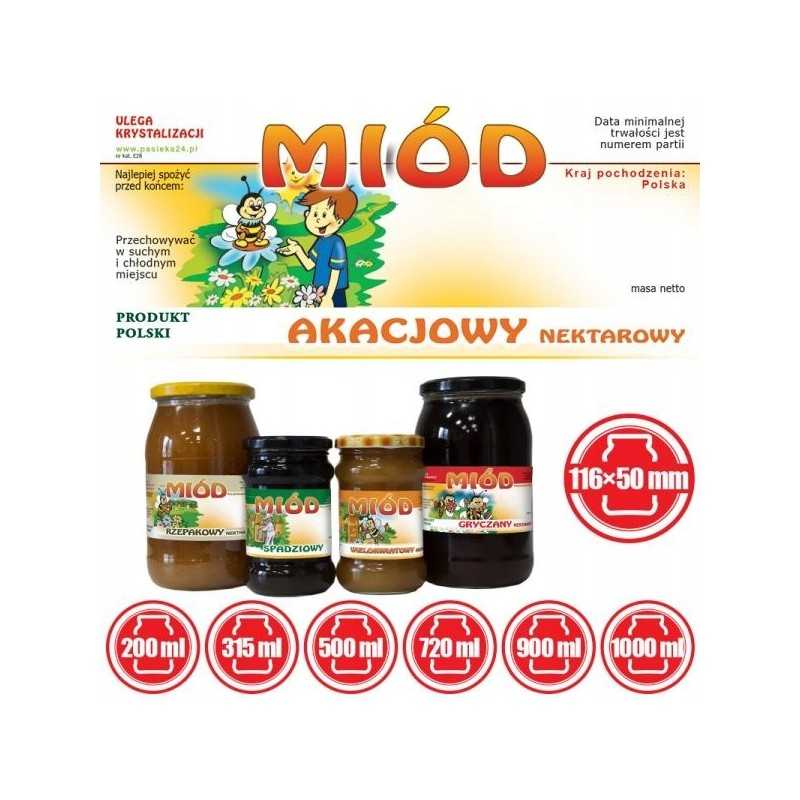 Lipni etiketė 116x50mm - 100 vnt.