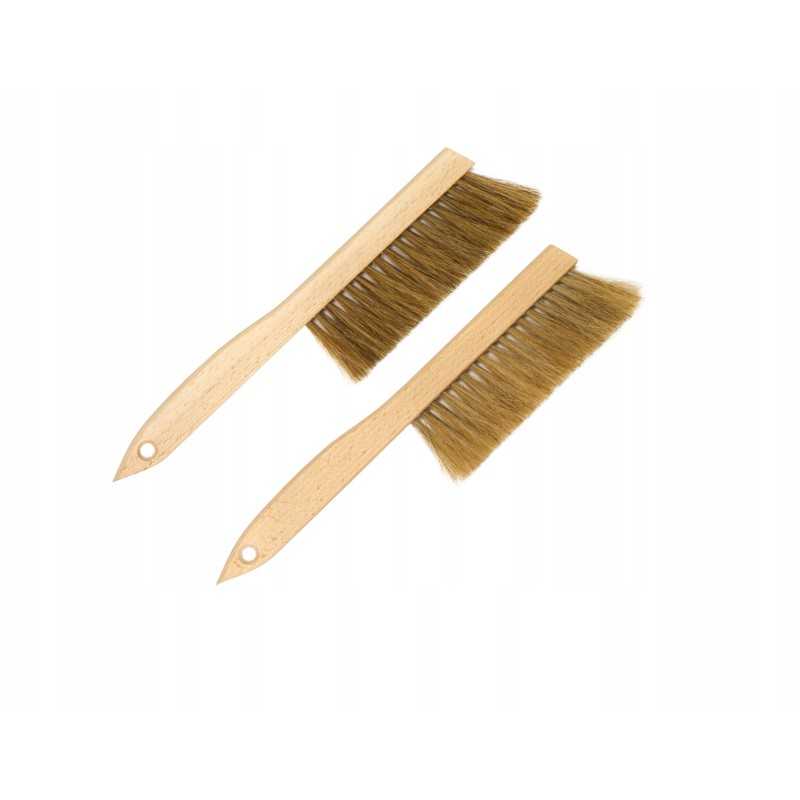 Šepetėlis natūraliais šereliais – trumpas