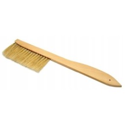 Medinė šluota su natūraliais šereliais, maža 3034w, skirta rėmams šluoti