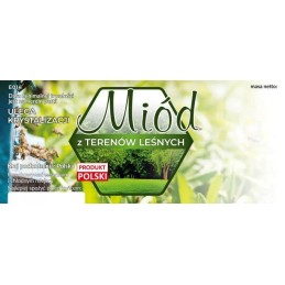 Lipnios etiketės medui iš miško plotų 11,5 x 5cm 100 vnt.