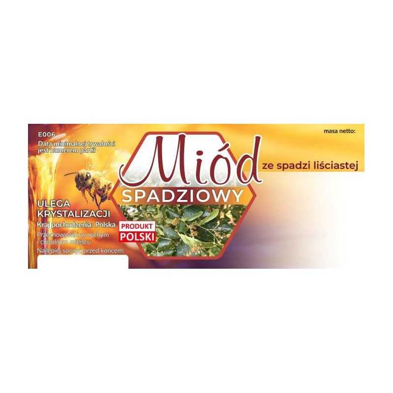 Lipčiaus etiketės su lapiniu lipčiu, pakuotė 100 vnt