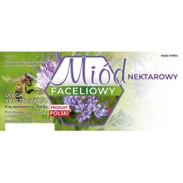 Facelijos nektaro medaus etiketės, pak. 100 vnt