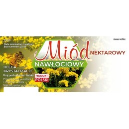 Etiketės auksašakių nektariniam medui, pakuotė 100 vnt.