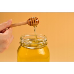 Stiklainiai stiklainiai 385ml šešiakampis 10vnt + dangtelis