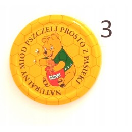 Dangteliai/dangteliai stiklainiams (ø82) medui, 30 vnt! 6- kabliukai