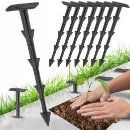 Kaiščiai / kaiščiai agrotekstilės inkarui 100vnt x 200mm