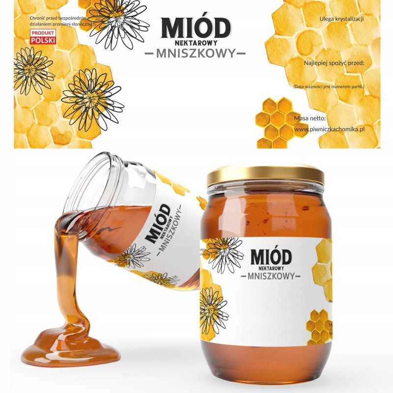 Kiaulpienių medaus etiketės