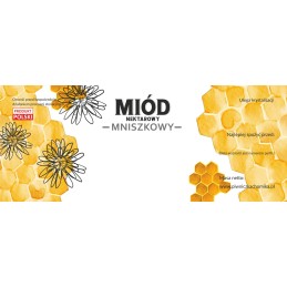 Kiaulpienių medaus etiketės