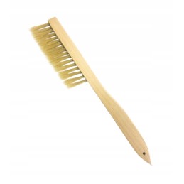 Šepetys, trumpi bičių dulkės, natūralūs plaukai