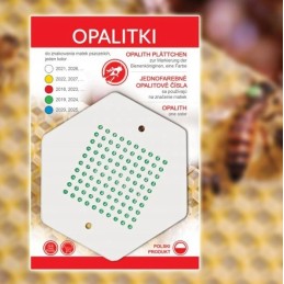 Žali bityno opalitai karalienėms ženklinti, 24 m