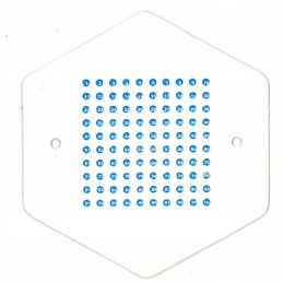 Lenkiškas opalitki (mėlynas) (1 vnt) - įdegio raštas