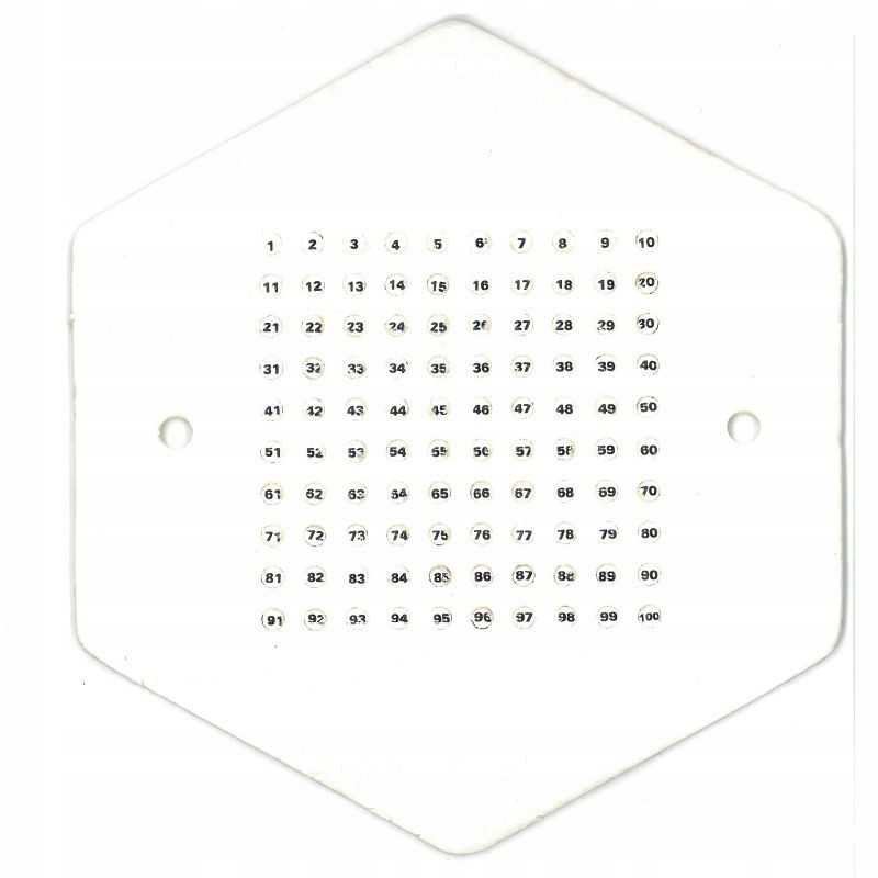 Lenkiški opalitai (balti) (1 vnt) - opalo raštas