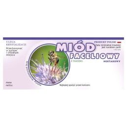 Medaus lipduko etiketė 116x50mm (100vnt) e1024