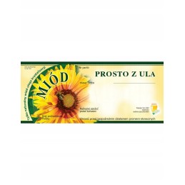 Medaus lipduko etiketė 116x50 tiesiai iš avilio e91