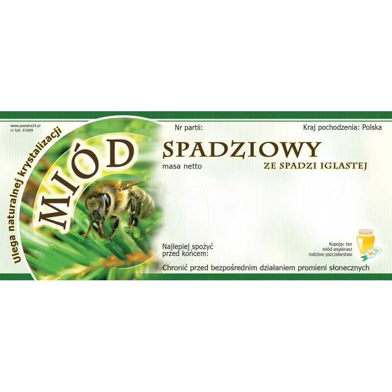 Medaus lipduko etiketė 116x50mm si 100vnt e1009