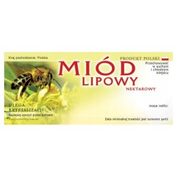 Medaus lipduko etiketė 116x50mm lp 100vnt e13