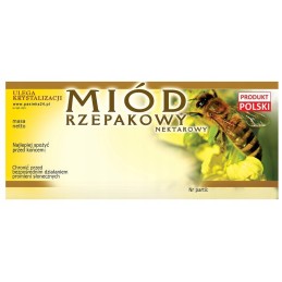 Lipdukas rapsų medui 116x50mm