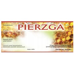 Bičių duonelės lipdukas etiketė 50 vnt epie1