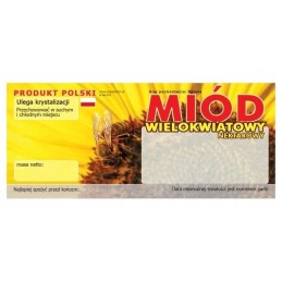 Medaus lipduko etiketė 116x50mm (100 vnt) e11