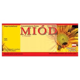 Medaus lipduko etiketė 116x50mm (100 vnt) e10