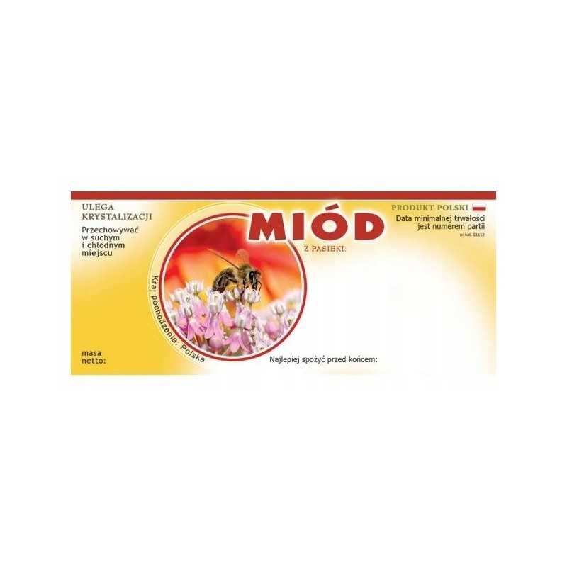 Medaus lipduko etiketė 116x50mm (100vnt) e1112