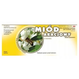 Medaus lipduko etiketė 116x50mm ak 100vnt e1105