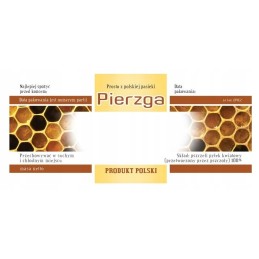 Bičių duonelės lipdukas etiketė 50 vnt epie2