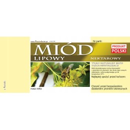 Medaus etiketės - universalios (100 vnt) - e4 raštas