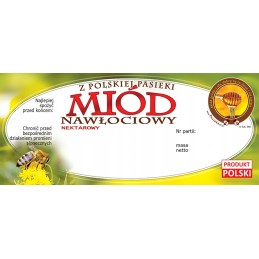 Etiketės auksarankio medui (100 vnt) - 68 modelis